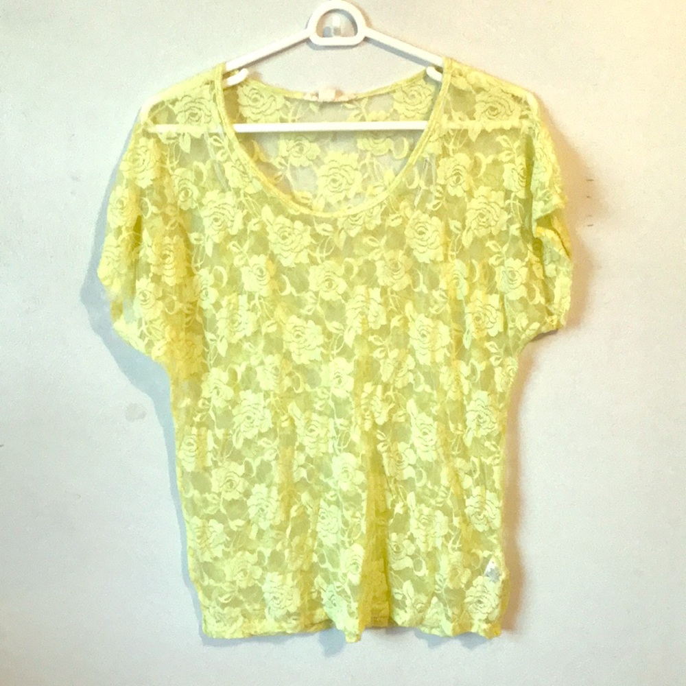 Lace Floral Top